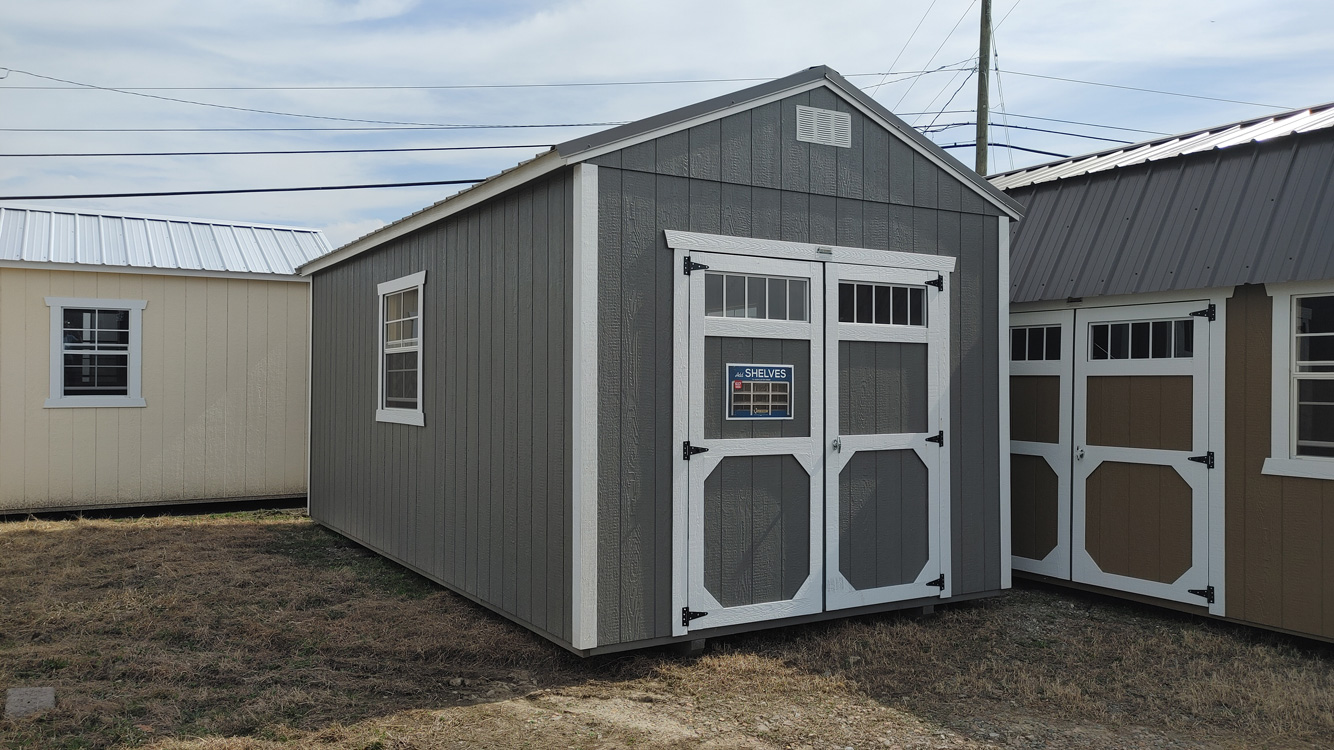 10' x 20' Gauntlet Gray A-Frame Utility Storage Shed