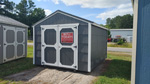 10' x 12' Peppercorn Gray Economy A-Frame Utility Storage Shed