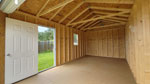 12' x 20' Steely Gray A-Frame Garage Storage Shed