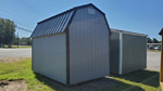 8' x 12' Steely Gray Lofted Barn Storage Shed