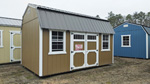 10' x 16' Thatch Brown Side Lofted Barn Storage Shed