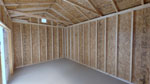 10' x 16' Coastal Sage A-Frame Side Utility Storage Shed