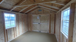 10' x 12' Dark Clove A-Frame Side Utility Storage Shed