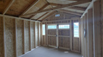 10' x 12' Pewter Cast A-Frame Side Utility Storage Shed