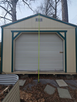 12' x 20' Eaglet Beige A-Frame Garage Storage Shed