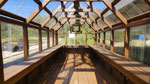 8' x 12' Pine Cone A-Frame Greenhouse
