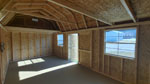 10' x 20' Eaglet Beige Side Lofted Barn Storage Shed