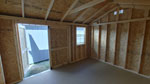 10' x 12' Barn White A-Frame Utility Storage Shed