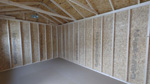 10' x 16' Dark Clove A-Frame Side Utility Storage Shed