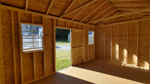 10' x 16' Rosemary Green A-Frame Side Utility Storage Shed